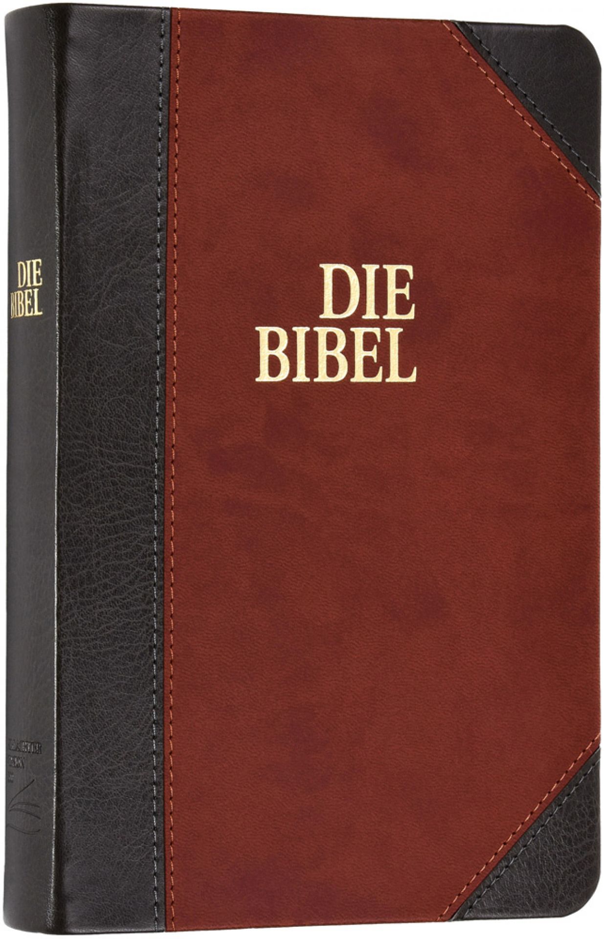 Schlachter 2000 Bibel - Taschenausgabe (Softcover, grau/braun) – Bild 2