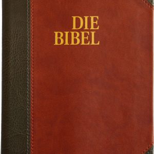 Schlachter 2000 Bibel - Taschenausgabe (Softcover, grau/braun)