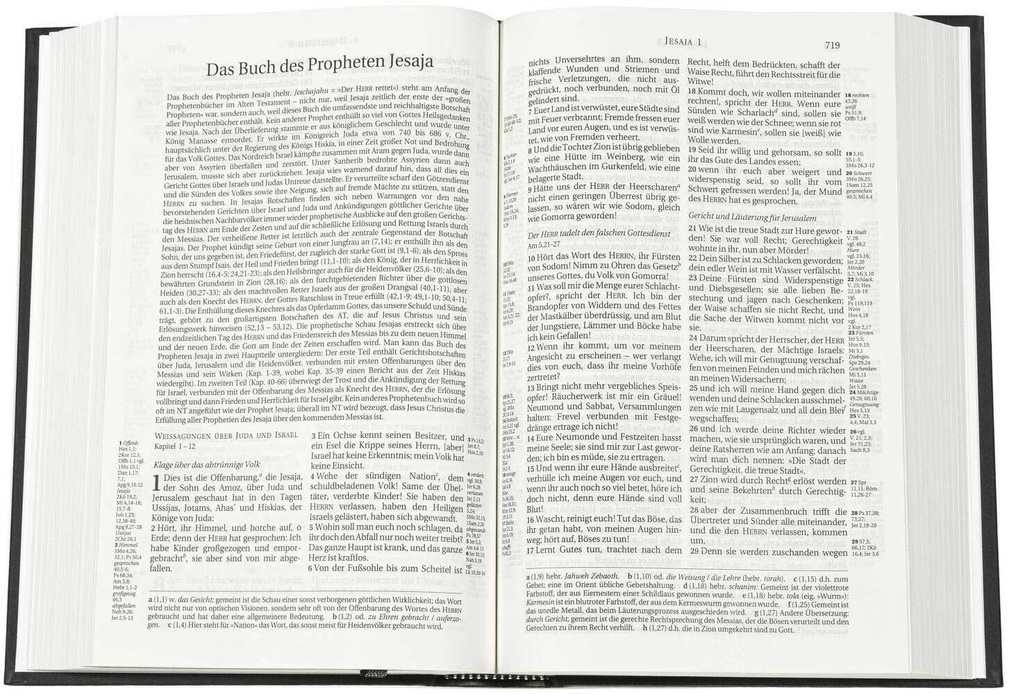 Schlachter 2000 Bibel – Taschenausgabe (Hardcover, schwarz) – Bild 3