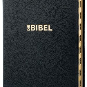 Schlachter 2000 Bibel - Taschenausgabe (Softcover, schwarz, Goldschnitt, Griffregister)